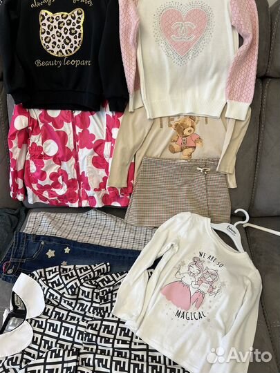 Вещи пакетом на девочку