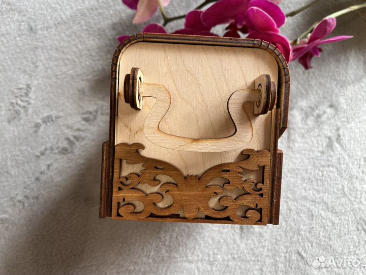 Копилка деревянная 