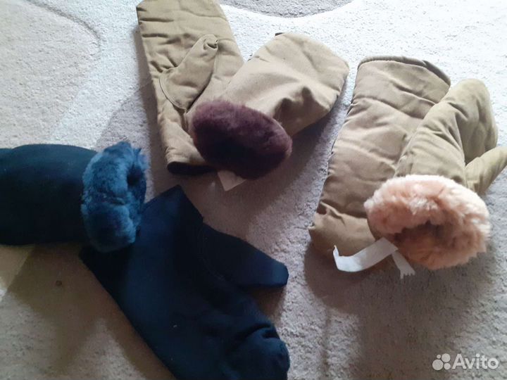 Военные варежки