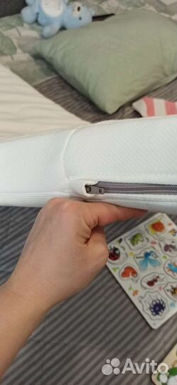 Матрас IKEA krummelur 120*60+наматр.,простыни