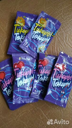 Тикеры токеры лента 6 шт