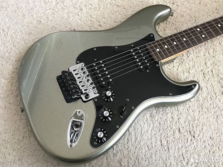 Fender Mexico Blacktop Stratocaster Floyd Rose