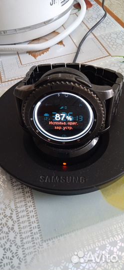 Мужские наручные часы samsung Gear S3 frontier