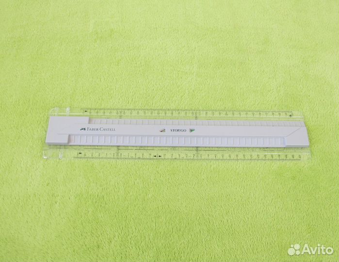 Линейка от рейшины Faber-Castell для доски А4
