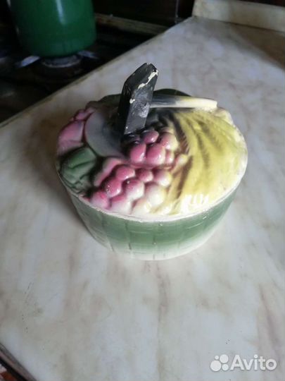 Старинная масленка Серп и молот