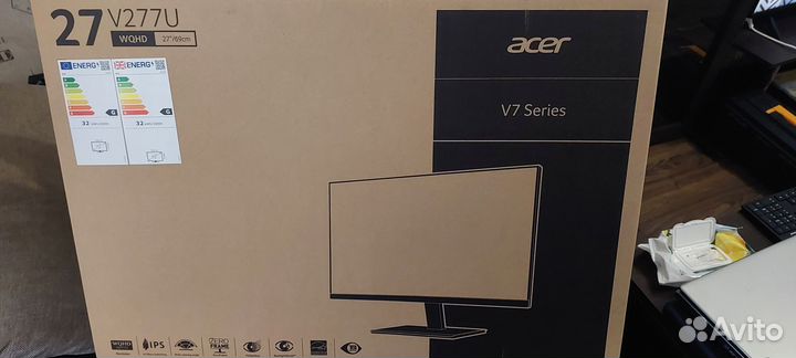 Игровой монитор acer 25601440