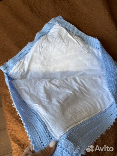 Плед на выписку утепленный