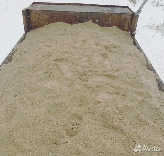 Песок карьерный