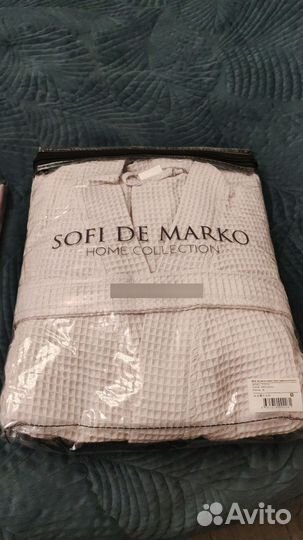 Халат женский вафельный