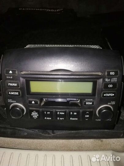 Штатный магнитофон хендай NF