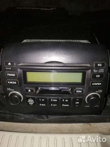 Штатный магнитофон хендай NF