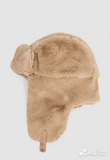 Новые комплекты ушанка + варежки черный и беж