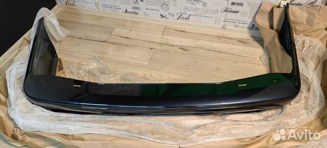 Бампер крашеный 2115 задний без полосы Млечный п