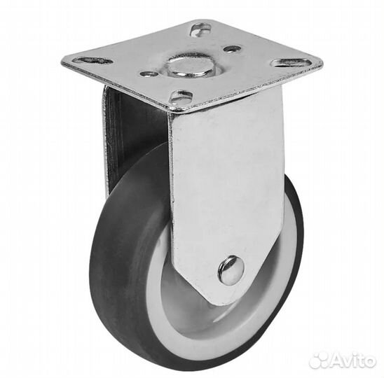 Колесо для оборудования неповоротное без тормоза д