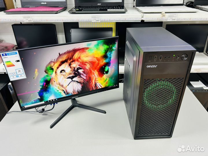 Игровой Компьютер 10 ядер/20 потоков+RX 580 8Gb