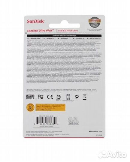 USB Flash накопитель 16GB Sandisk Cruzer #225772