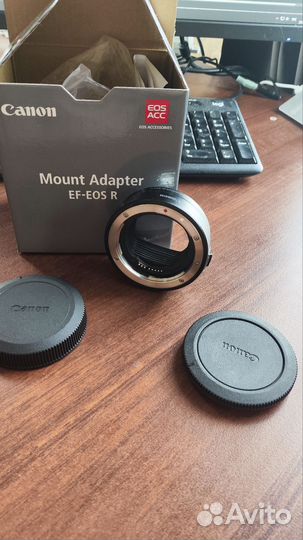 Адаптер Canon с RF на EF байонет