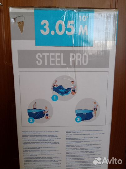 Каркасный бассейн новый