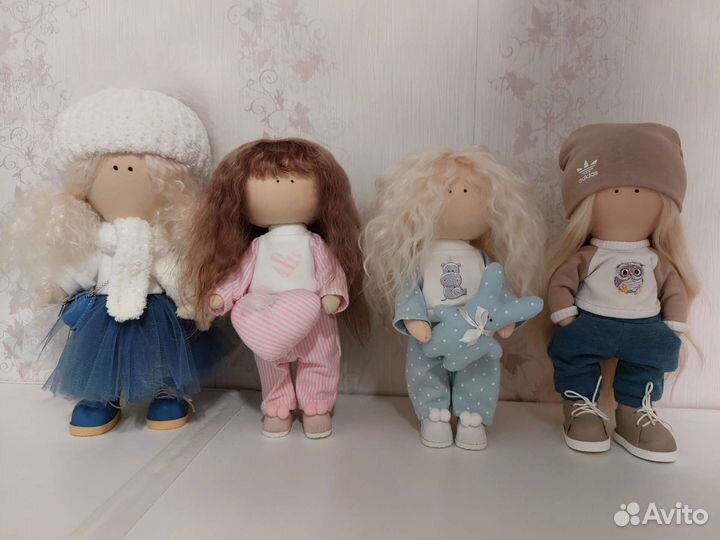 Интерьерная кукла ручной работы