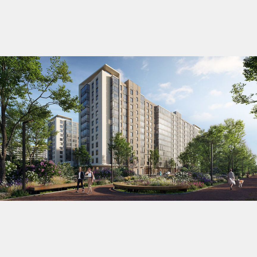 1-к. квартира, 38,7 м², 8/12 эт.
