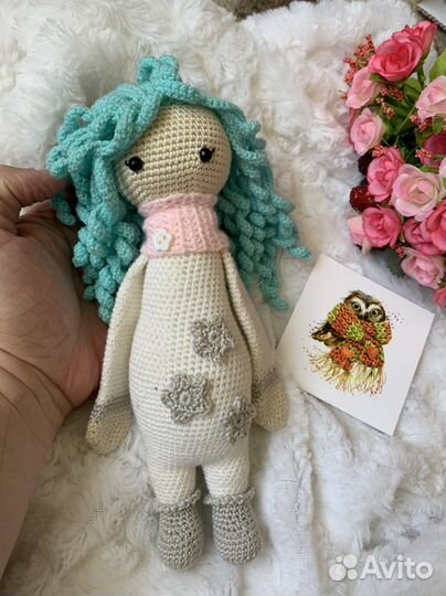 Вязаные игрушки ручной работы