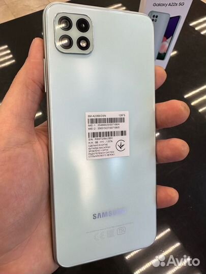 Samsung Galaxy A22s 5G, 4/128 ГБ