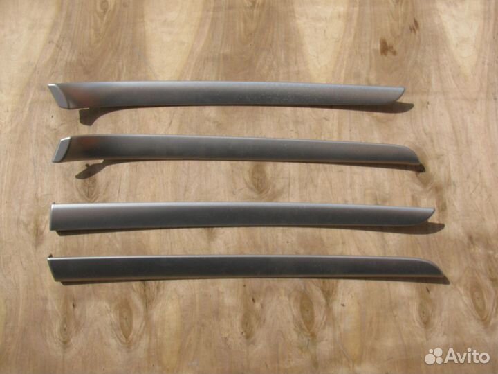 Алюминиевые накладки на двери Audi A4 B7