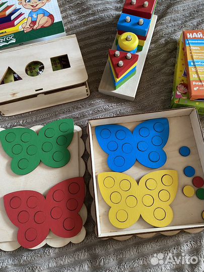 Развивающие игрушки от 1 года пакетом