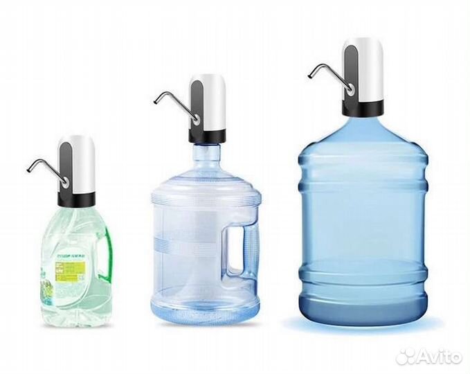 Помпа для воды электрическая на бутыль 19л