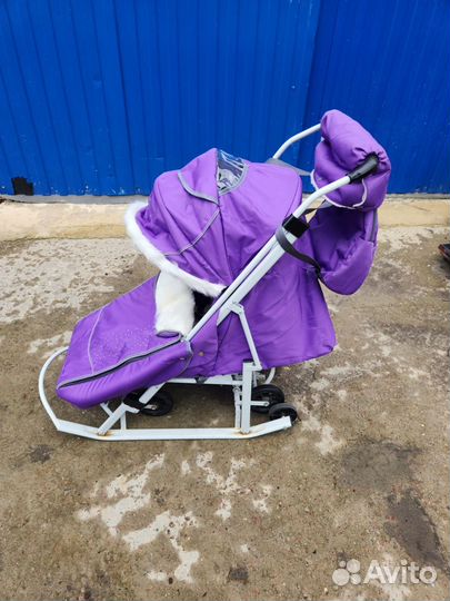 Санки коляска ника