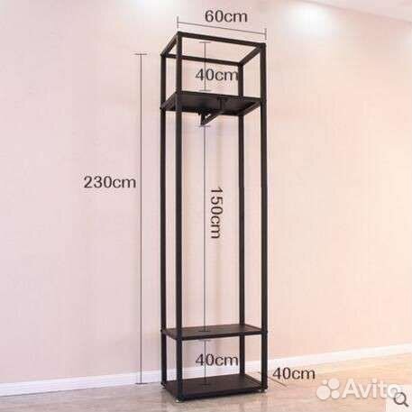 Вешало, рейл, вешалка напольные