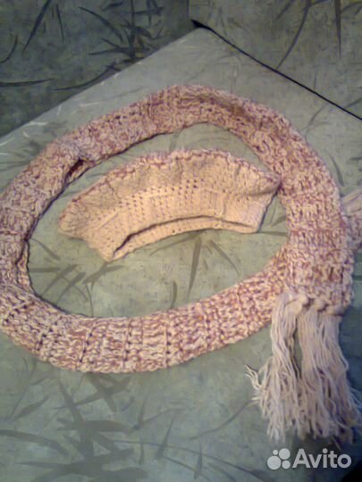 Берет и шарф