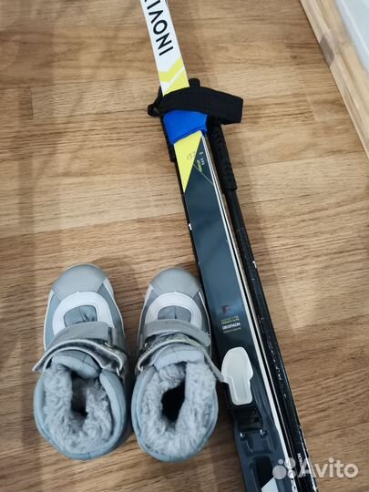 Лыжи детские декатлон р. 137