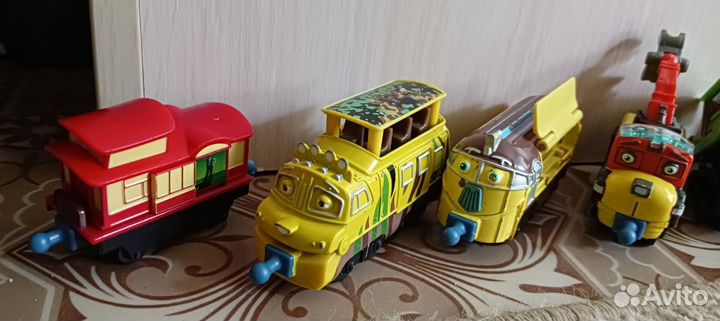 Кейс Большой Уилсон. Чаггинтон паровозики 15 шт