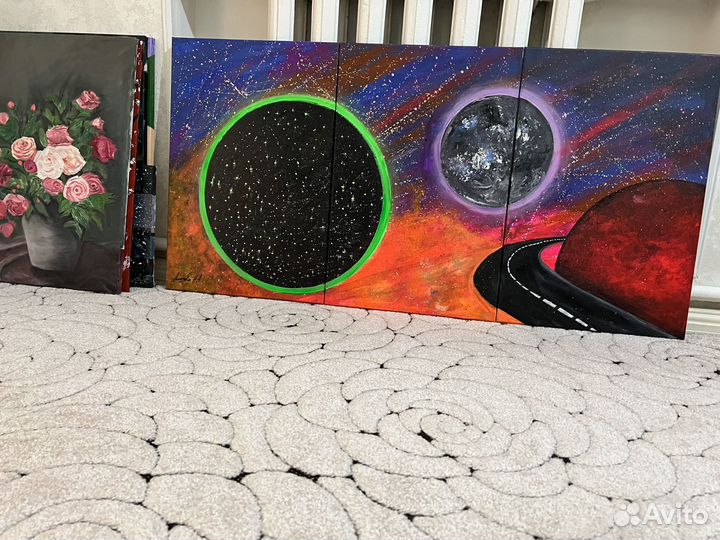 Серия картин Космос
