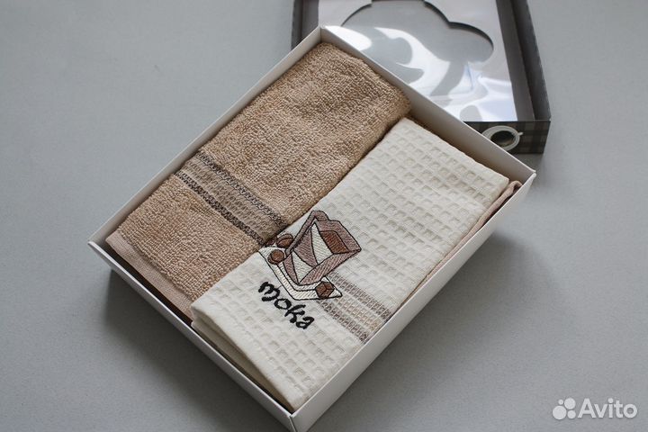 Кухонные полотенца новые Набор полотенец