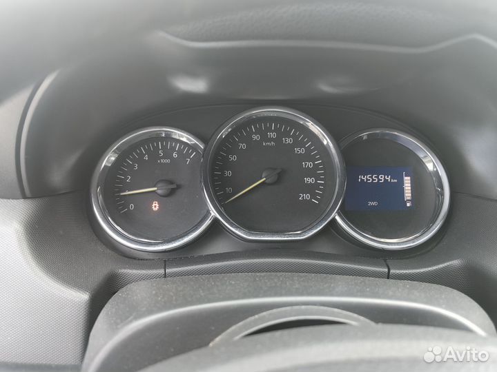Renault Duster 2.0 МТ, 2017, 145 600 км