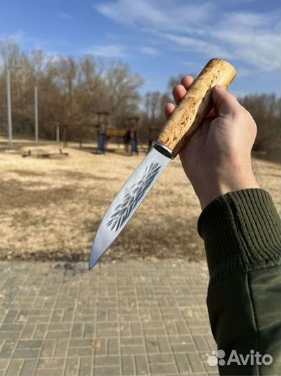 Нож якутский ручной работы