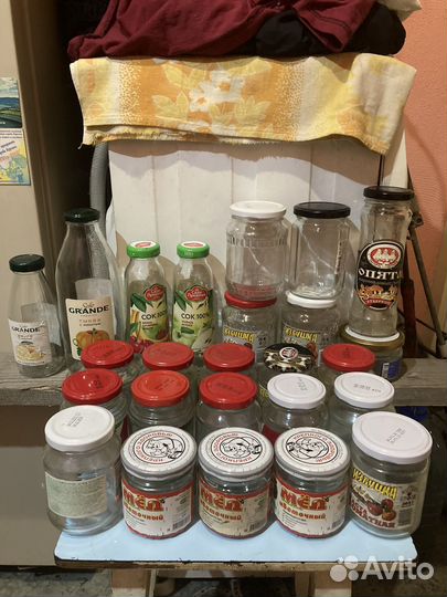 Стеклянные банки 0.5 л