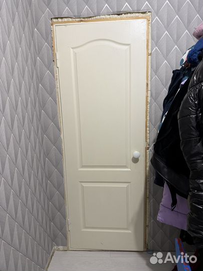 Двери межкомнатные от застройщика бу