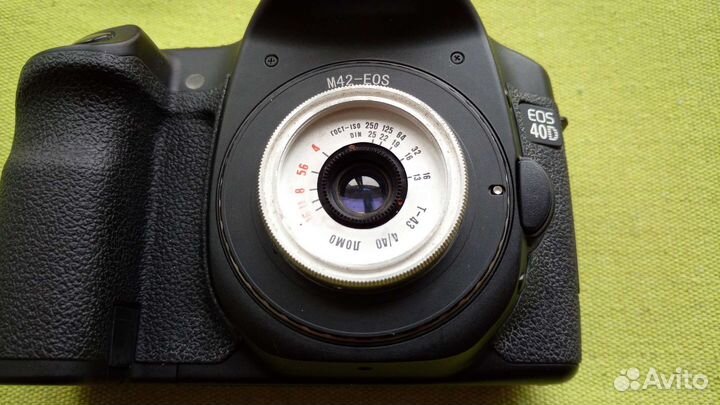 Объектив Т-43 4/40 для canon eos ef-s