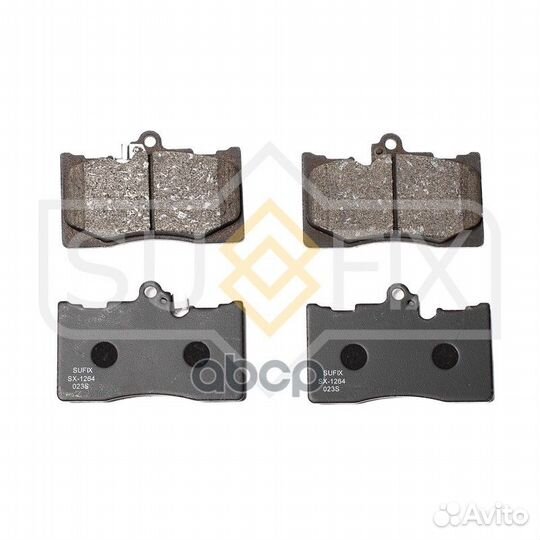 Колодки тормозные дисковые перед прав/лев S