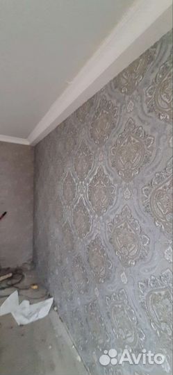 Поклейка обоев