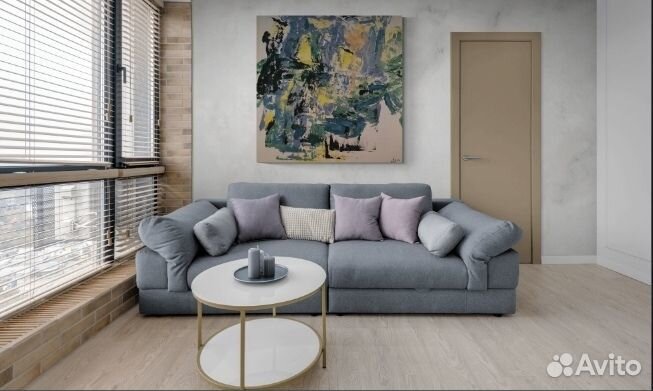 Картина маслом на холсте большая абстракция