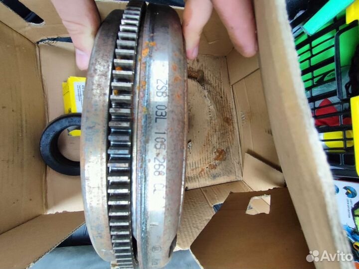 Маховик двухмассовый DSG-6 (dq250) Skoda Superb 2