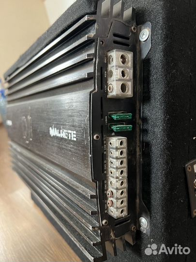 Сабвуфер и усилитель