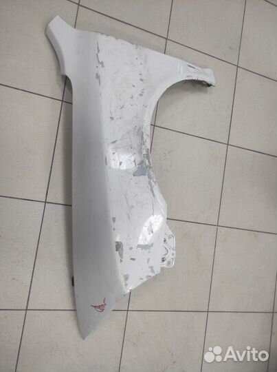 Крыло переднее левое skoda octavia 04-09