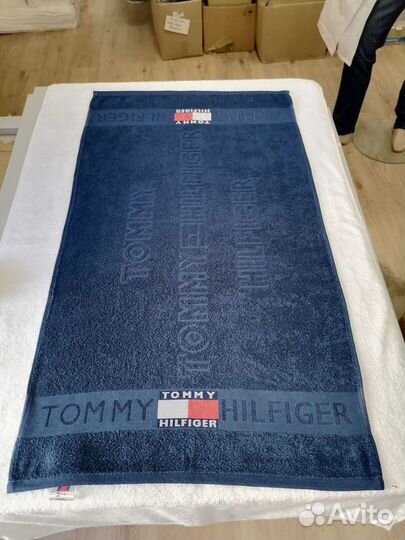 Полотенца Tommy Hilfiger 50х90 тёмно-синий. Турция