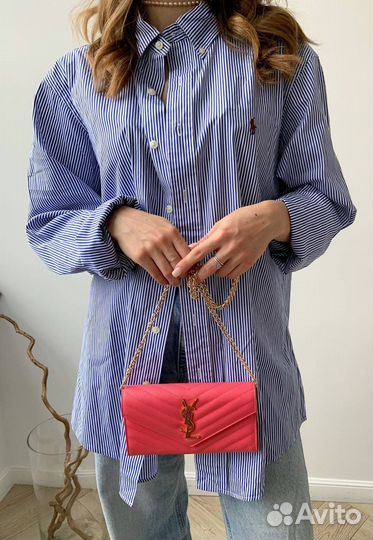 Рубашка Ralph Lauren оригинал оверсайз Balenciaga