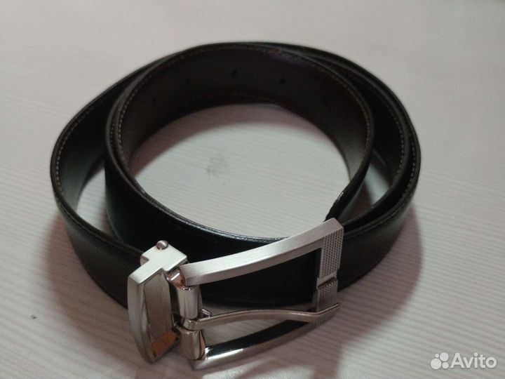Мужской кожаный ремень